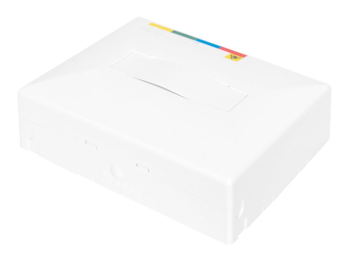 DIGITUS FTTH Gehäuse 4x SC SX Kupplung