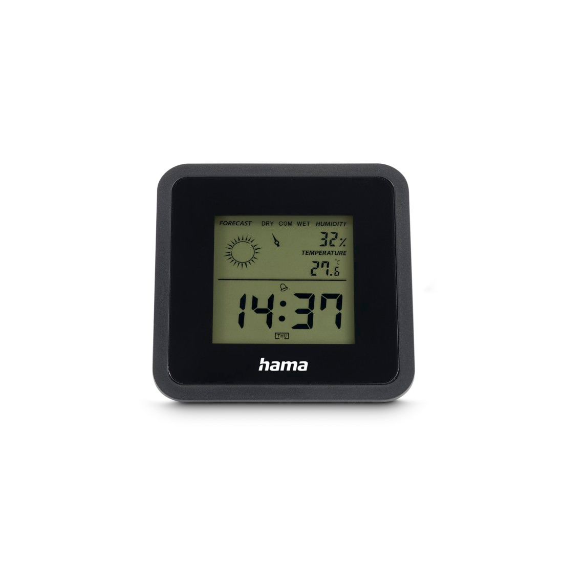 Hama Thermometer Borneo Digital Innen Schwarz