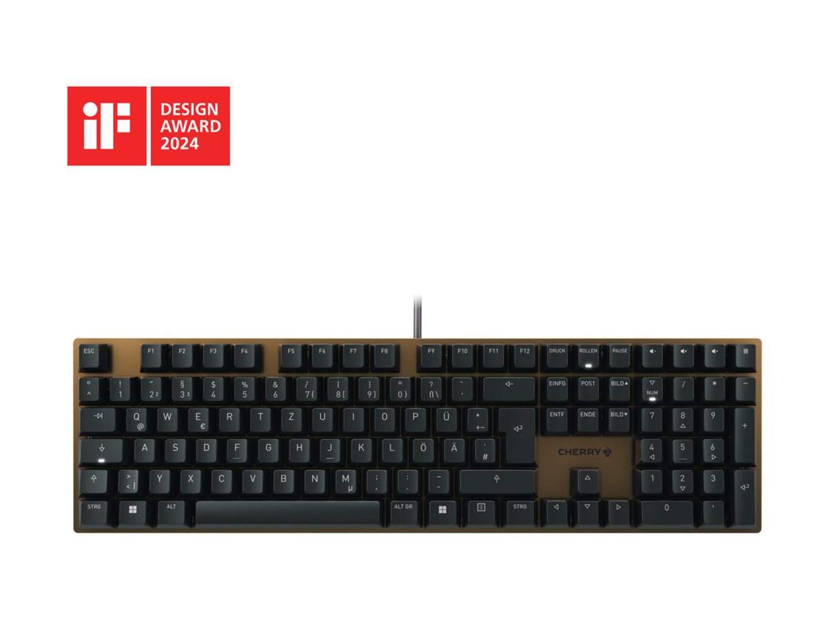 Cherry KC 200 MX Tastatur USB QWERTZ Brown