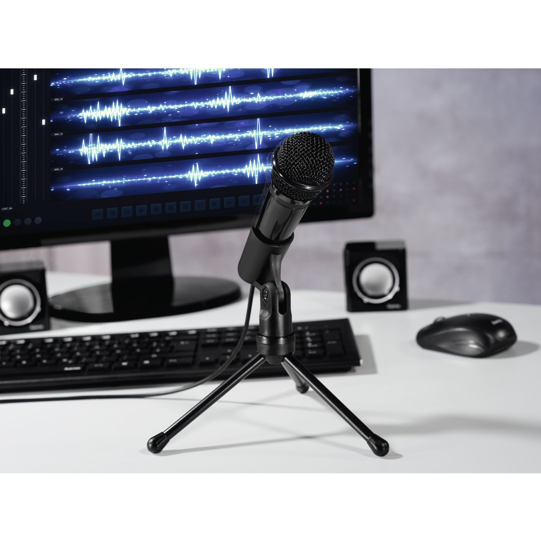 Hama MIC-P35 Allround PC-Mikrofon Schwarz