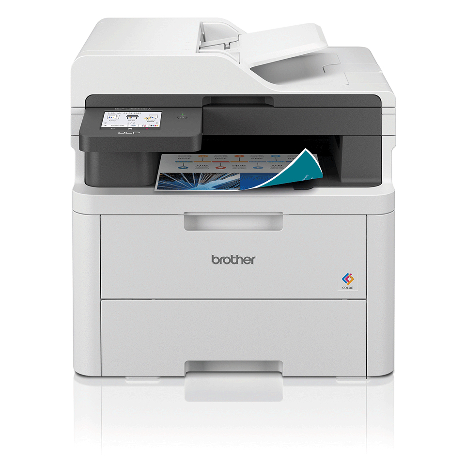 Brother DCP-L3555CDW 3 in 1 Farblaser Grau