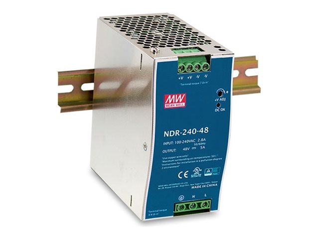DLINK DISN24048 240W 48VDC DIN Rail PSU Ultra Slim Industrie Netzteil fuer DIS100G DIS200G DIS300G