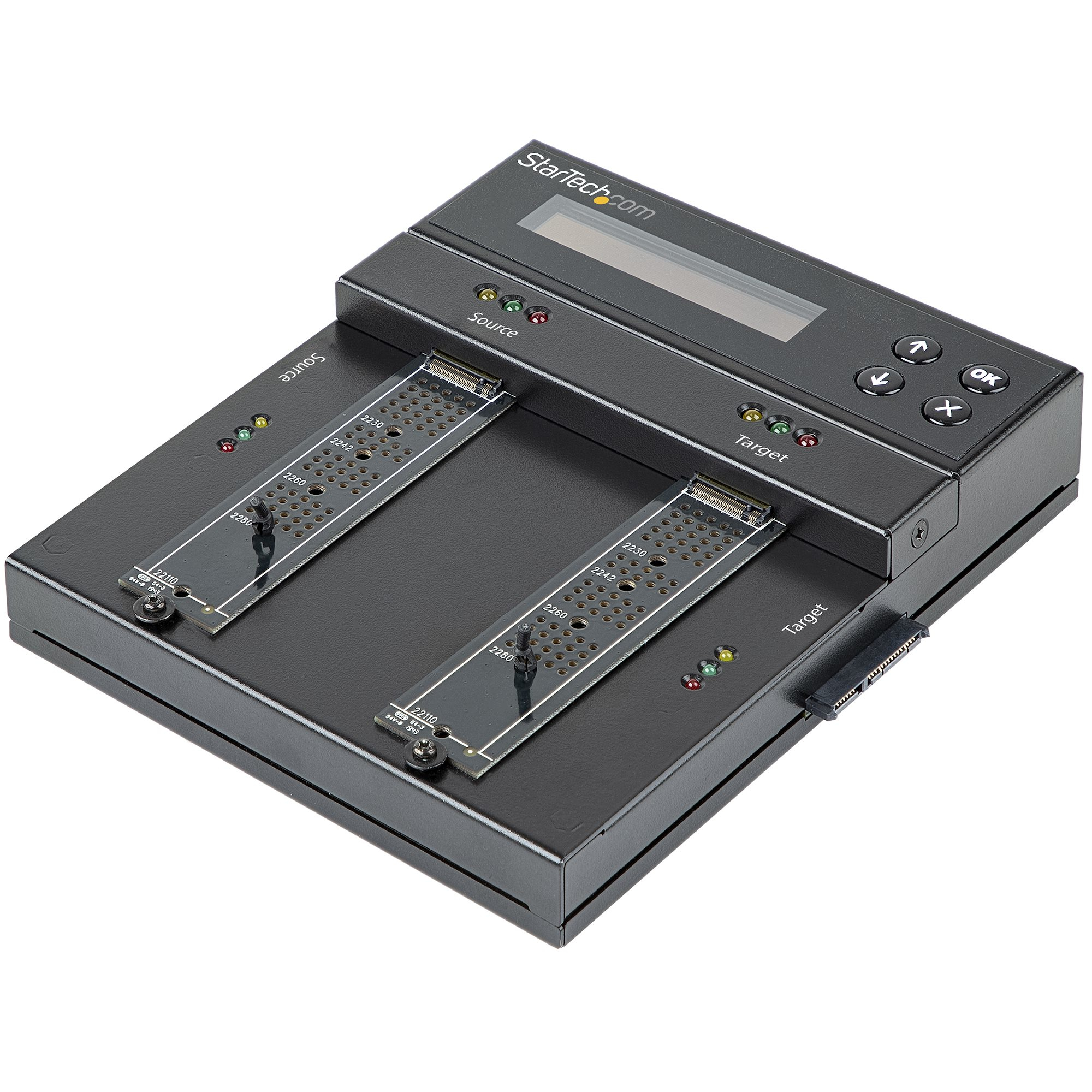 StarTech.com M.2 Duplikator SATA NVMe Klonen Löschen
