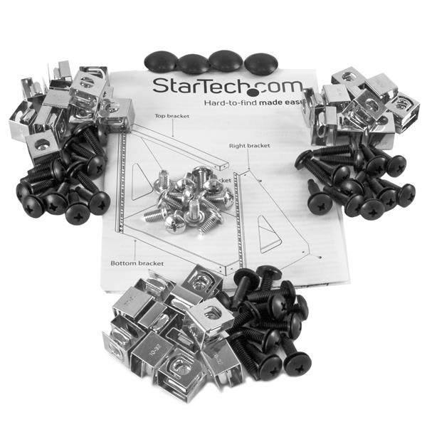 StarTech.com 2POSTRACK12 2 Pfosten Schwerlast Rack 12HE