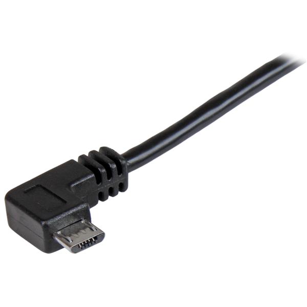 StarTech.com Micro USB Lade‑ und Sync‑Kabel rechts gewinkelt 0,5 m
