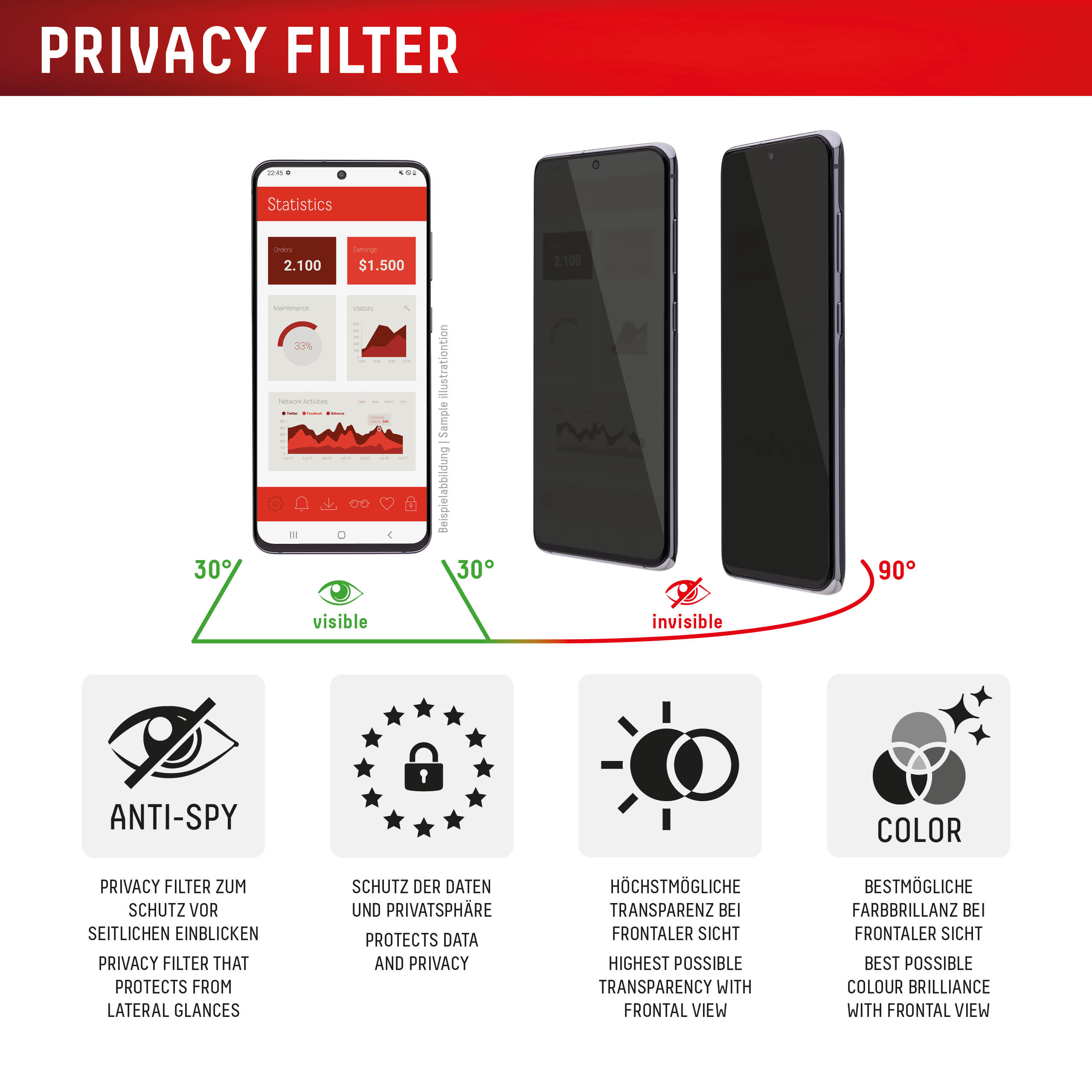 DISPLEX Privacy Glass FC iPhone 16