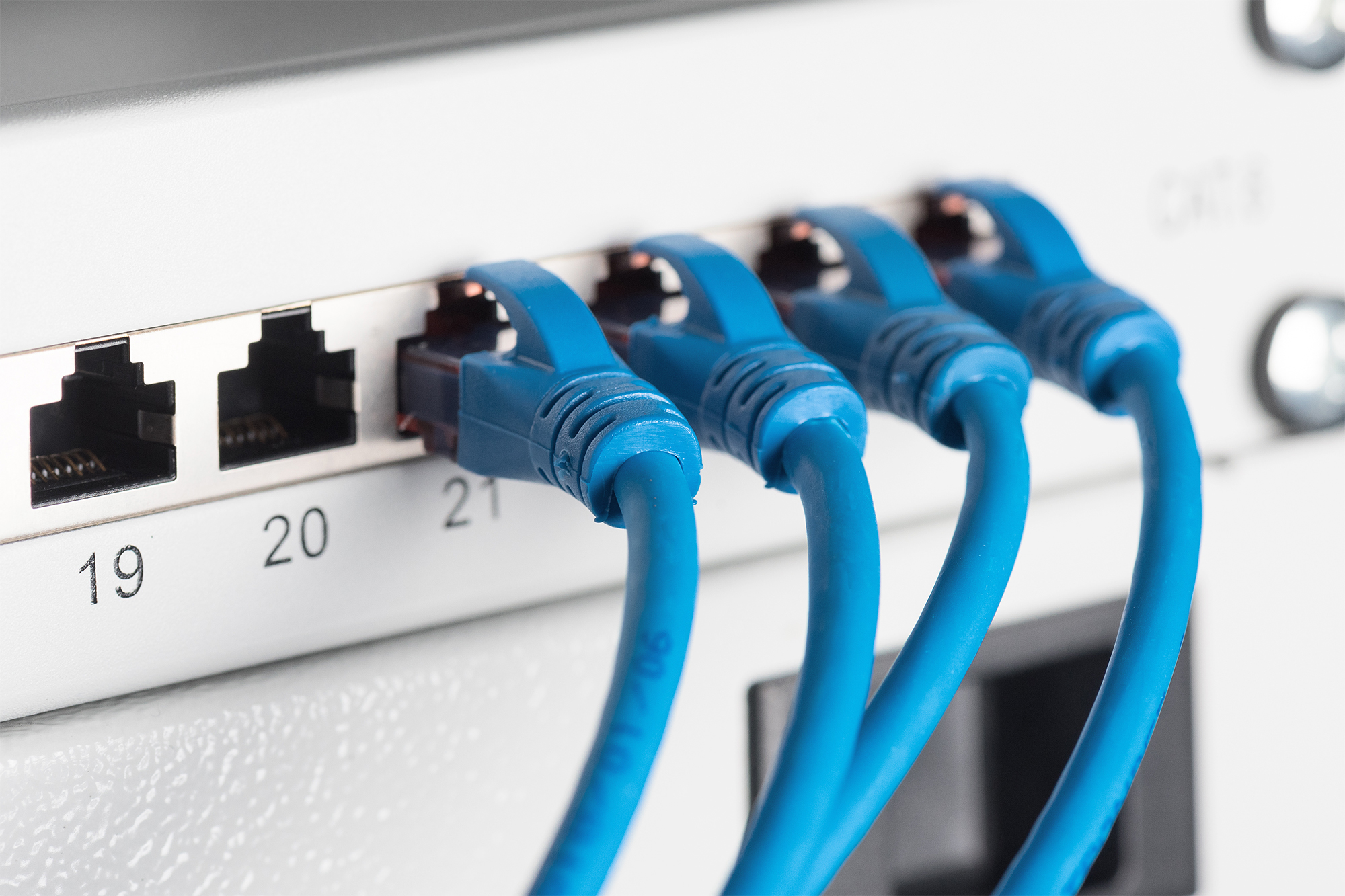 DIGITUS Patchpanel 24-Port Cat6 Grau