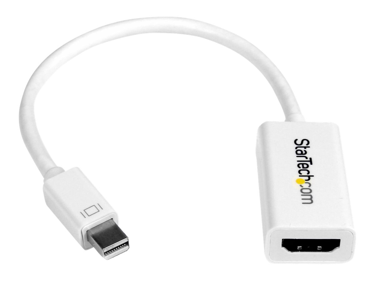 StarTech Mini DisplayPort auf HDMI Adapter 4K 30Hz Aktiv Weiß
