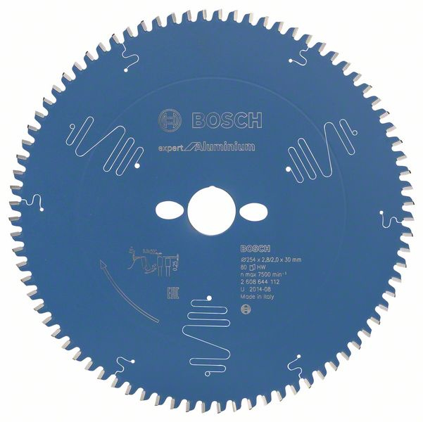 Bosch Expert for Aluminium Kreissägeblatt 254mm 80Z