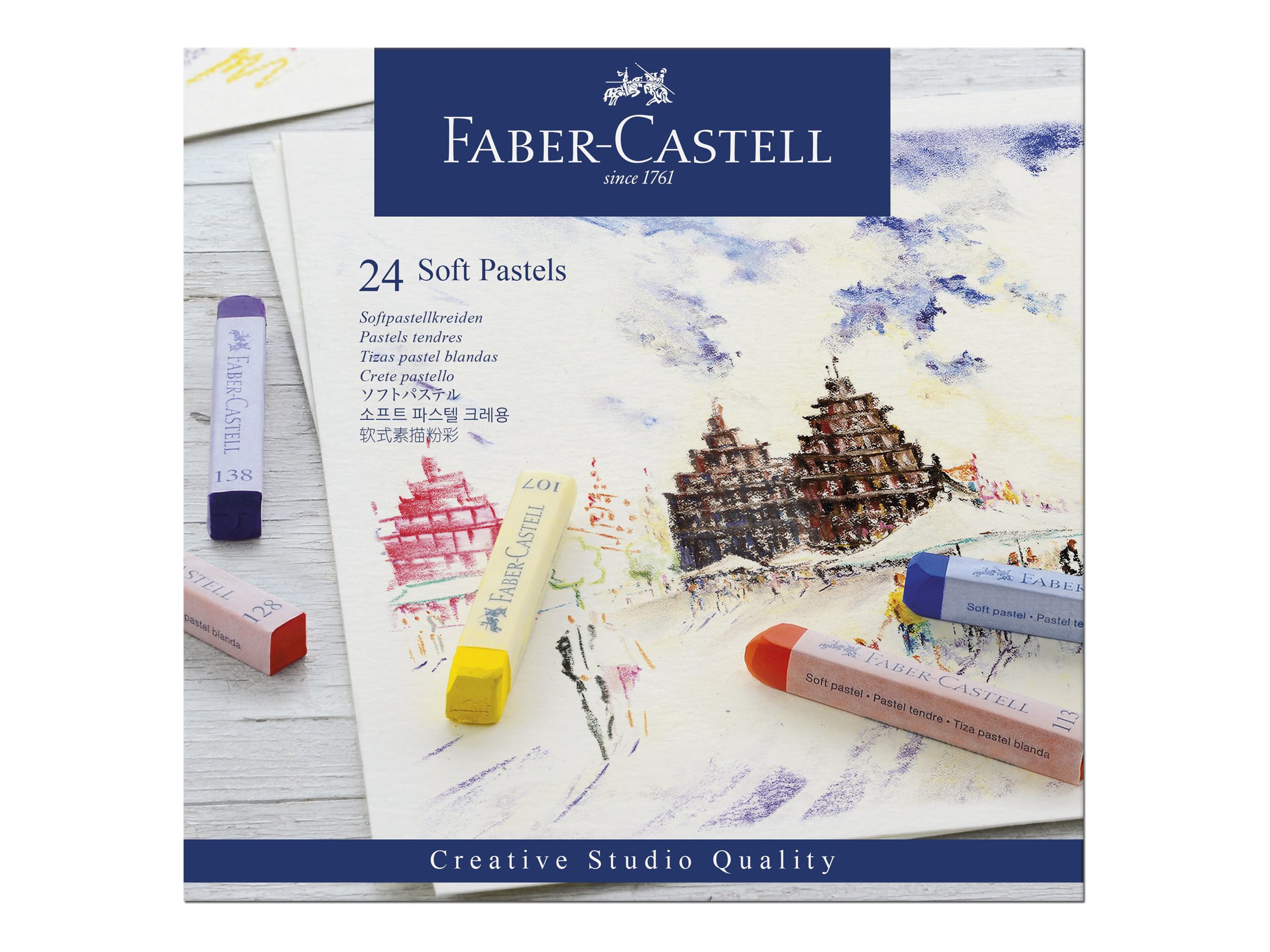 FABER-CASTELL Creative Studio Soft Pastell