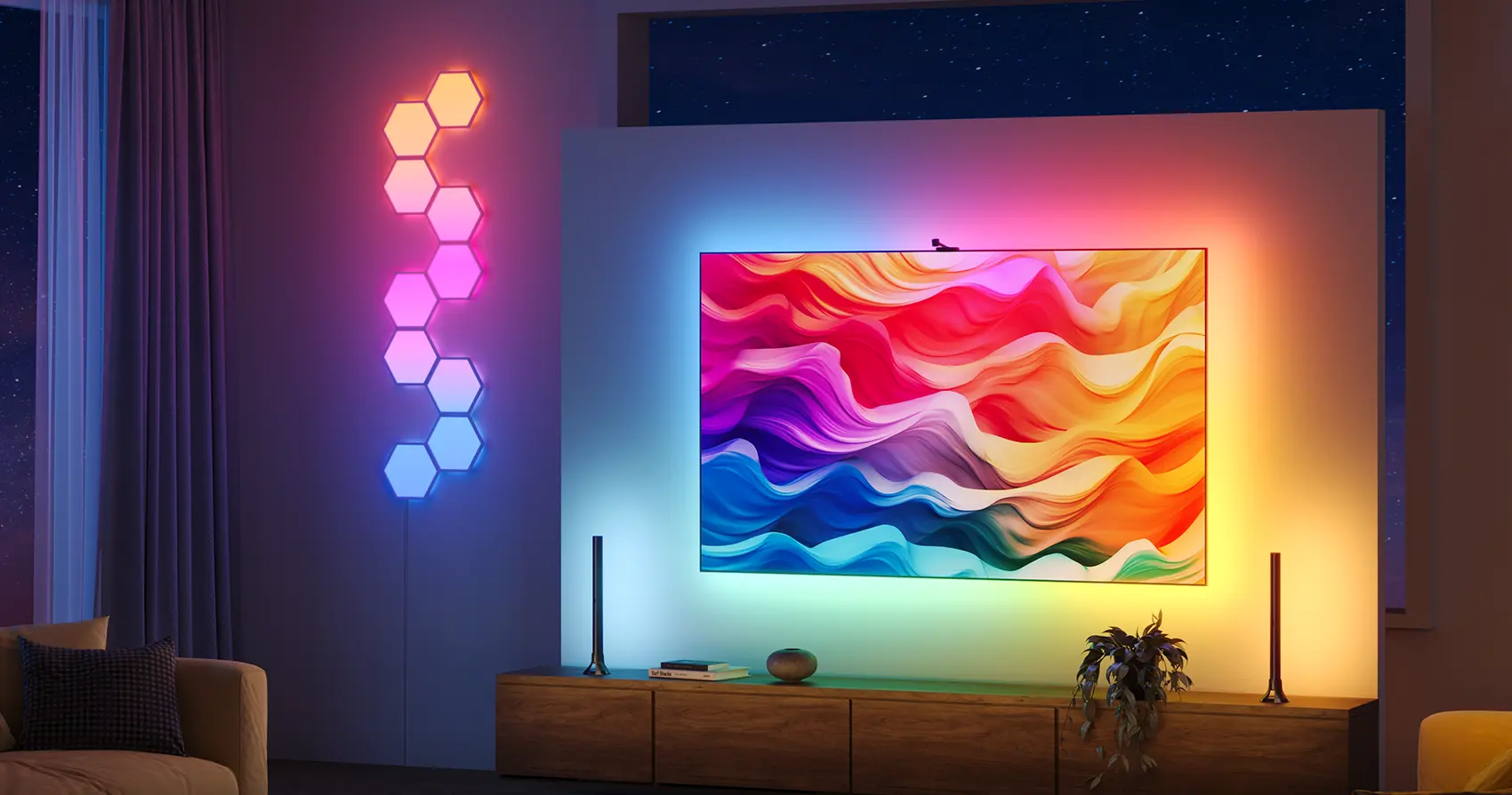Govee Envisual TV Backlight 3S Netflix Version RGBICW 55-65