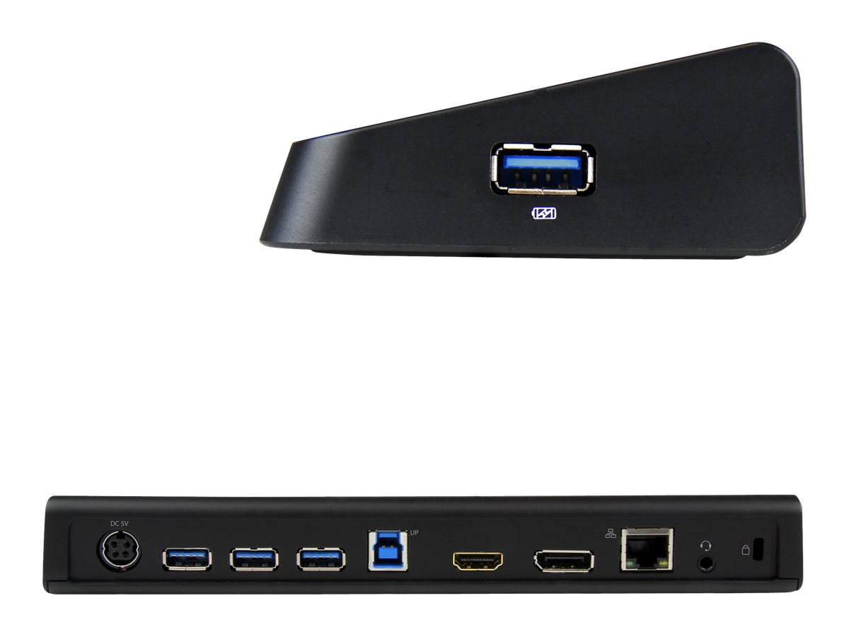 StarTech USB 3.0 Dockingstation zwei Monitore HDMI DisplayPort