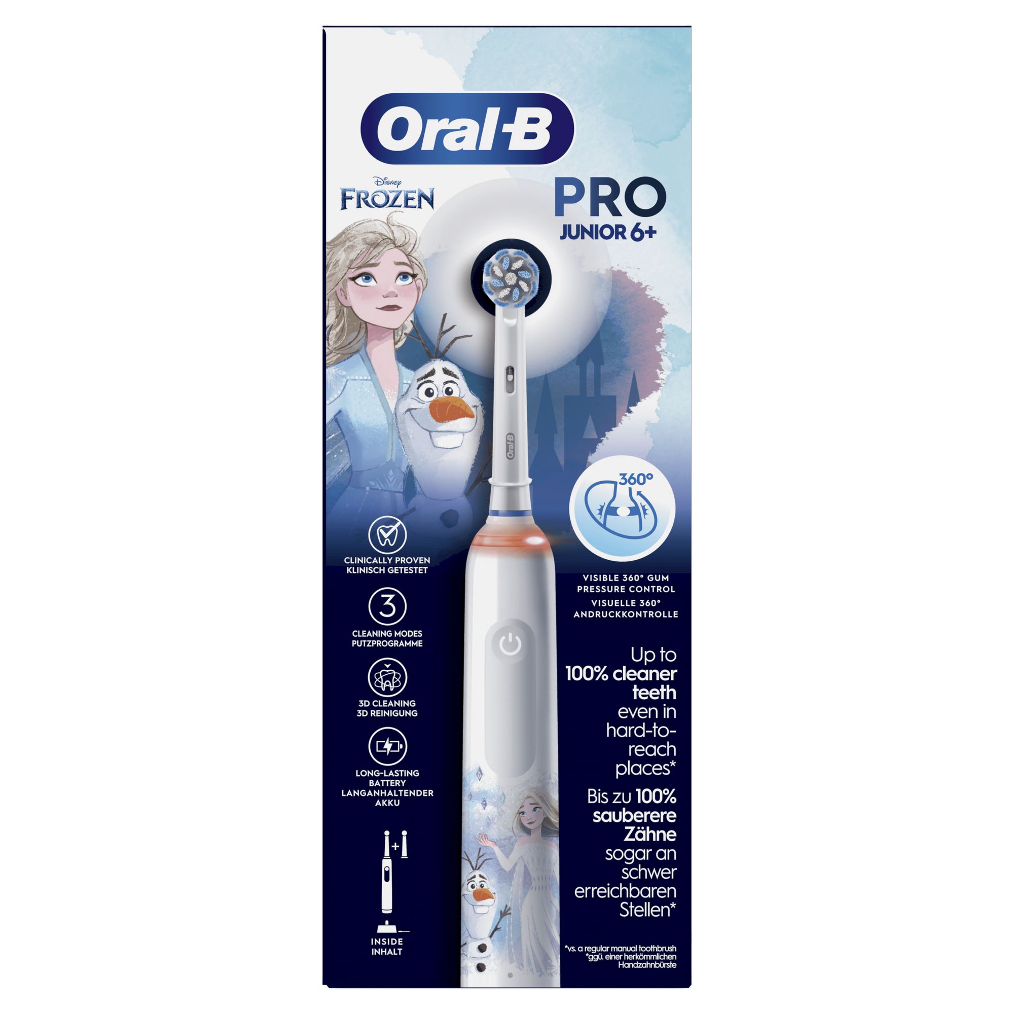 Braun Oral-B Junior Pro Frozen Zahnbürste