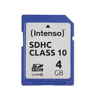Intenso SD Card 4 GB Class 10
