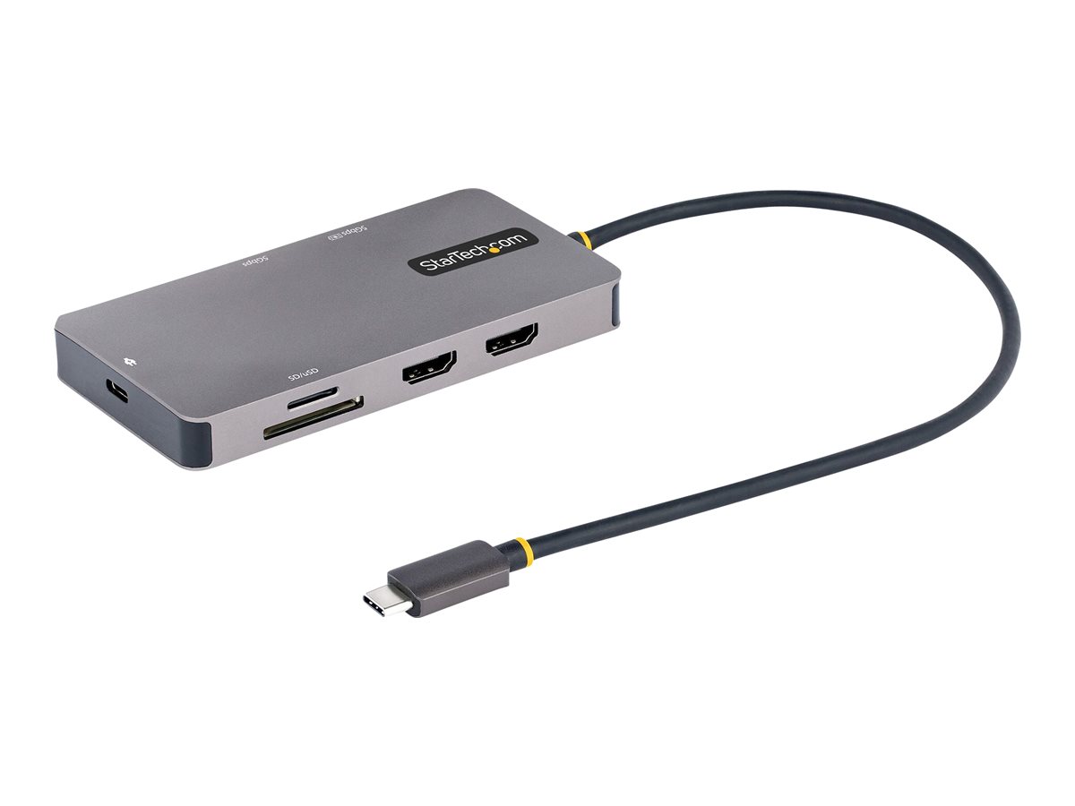 StarTech.com USB-C Multiport Adapter Dual HDMI 4K
