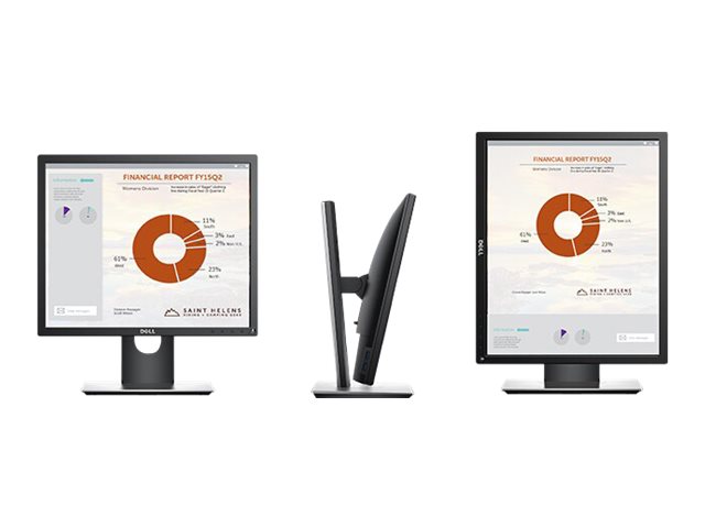 DELL 19 Monitor P1917S 48cm 19Zoll HDMI VGA DP Black EURC