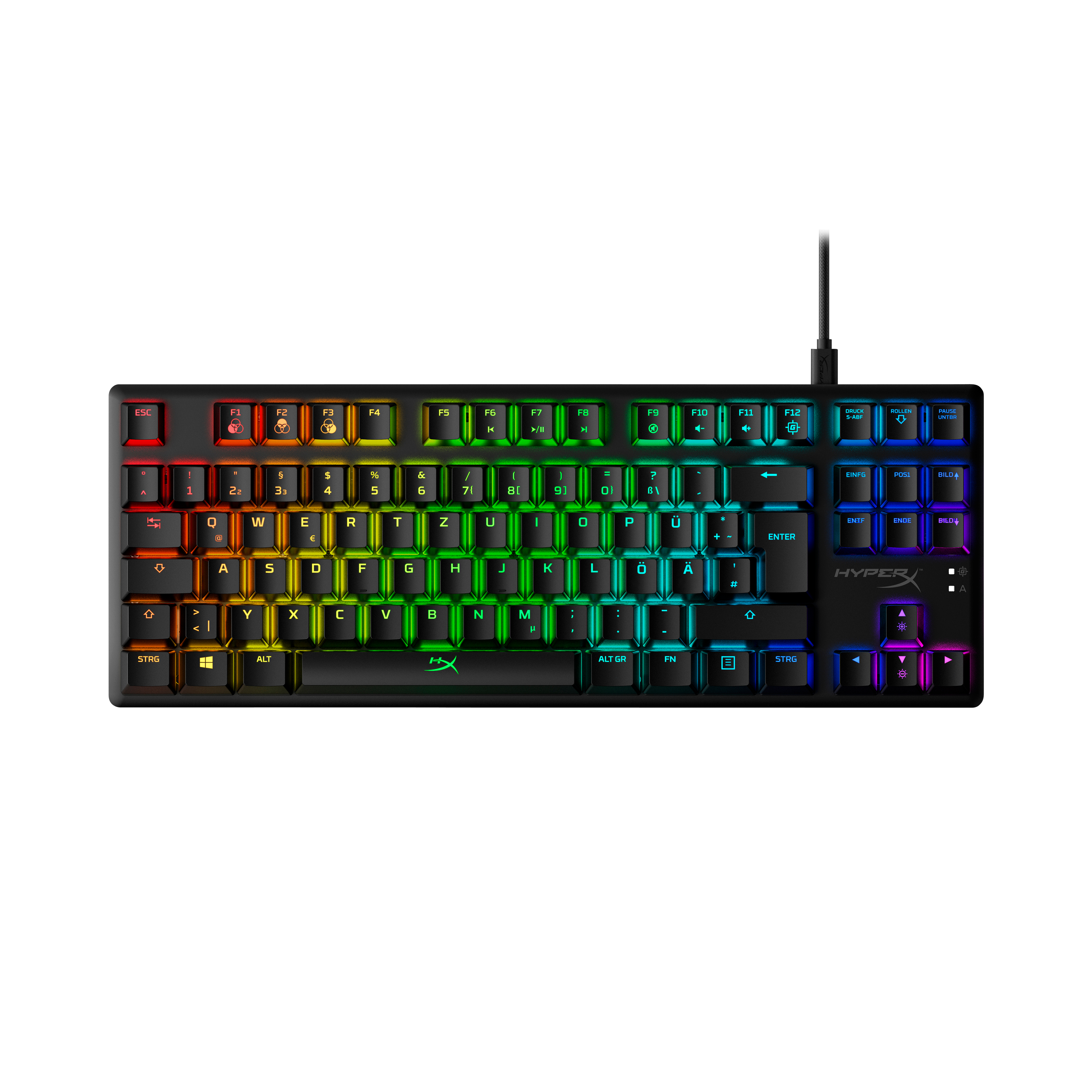 HP HyperX Alloy Origins Core Mechanical Gaming Keyboard HX Red DE Layout P