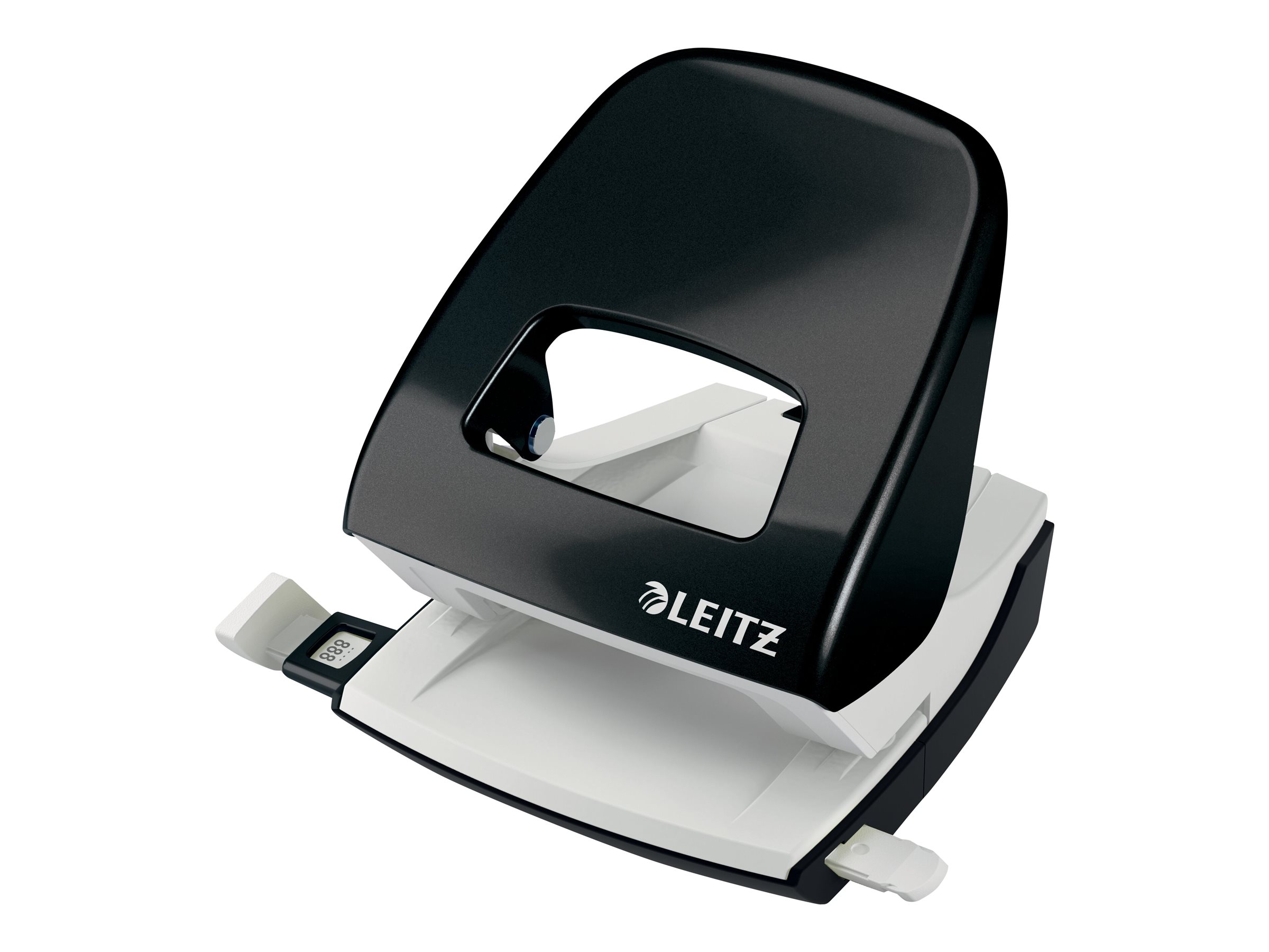 Esselte Leitz WOW 5008 Locher 30 Blatt 3 mm Schwarz-Metallic