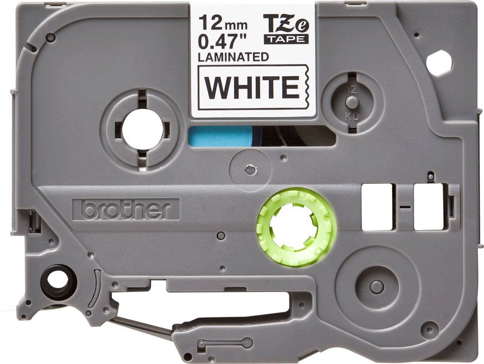 Brother TZe-231 12 mm schwarz/weiß