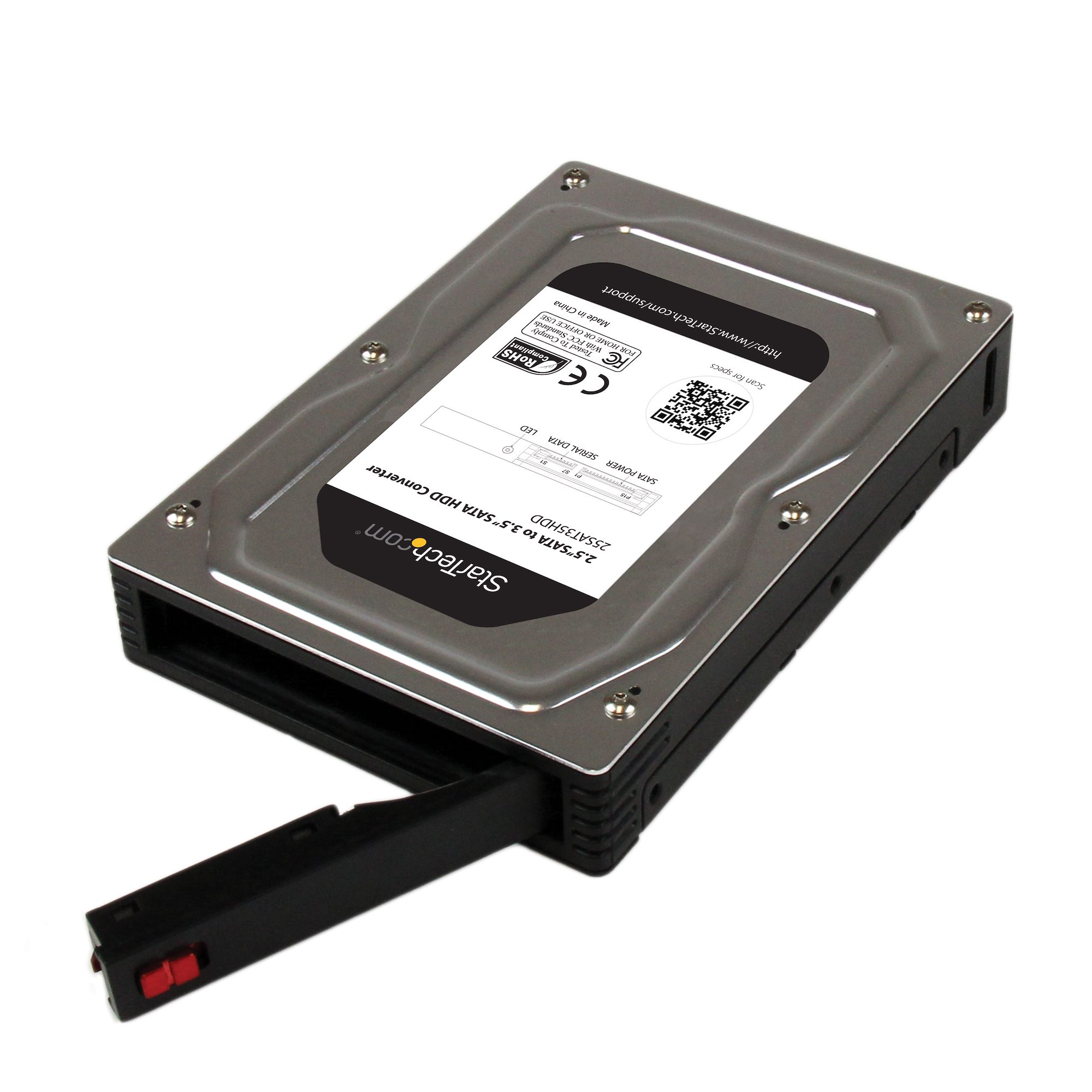 StarTech.com 25SAT35HDD Aluminium SATA 2,5 auf 3,5