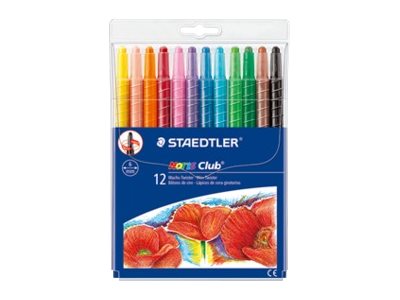 STAEDTLER Noris Club 221 Wachsmalstifte 12 Stück