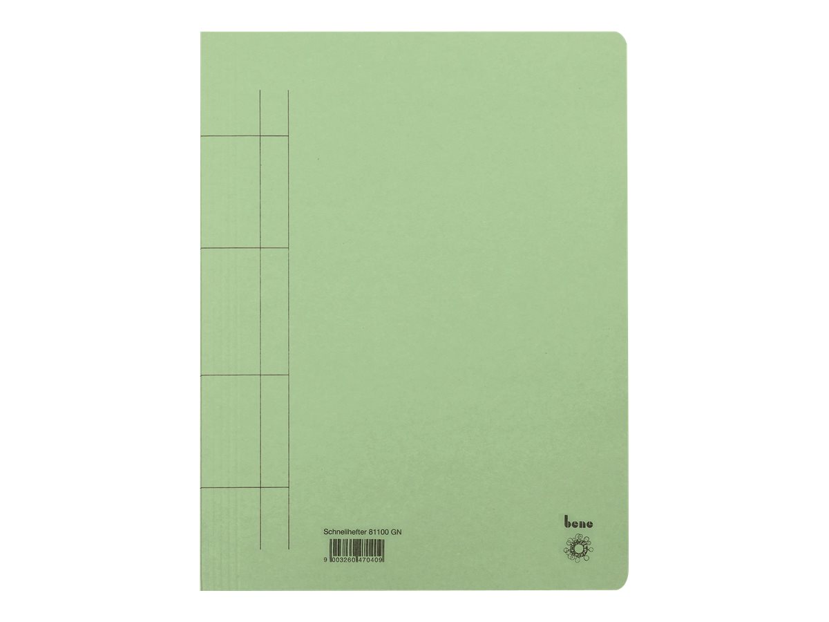 Bene Schnellhefter grün DIN A4 250 Blatt