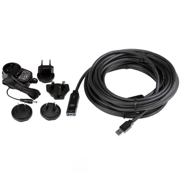 StarTech USB 3.0 Verlängerungskabel aktiv 10m