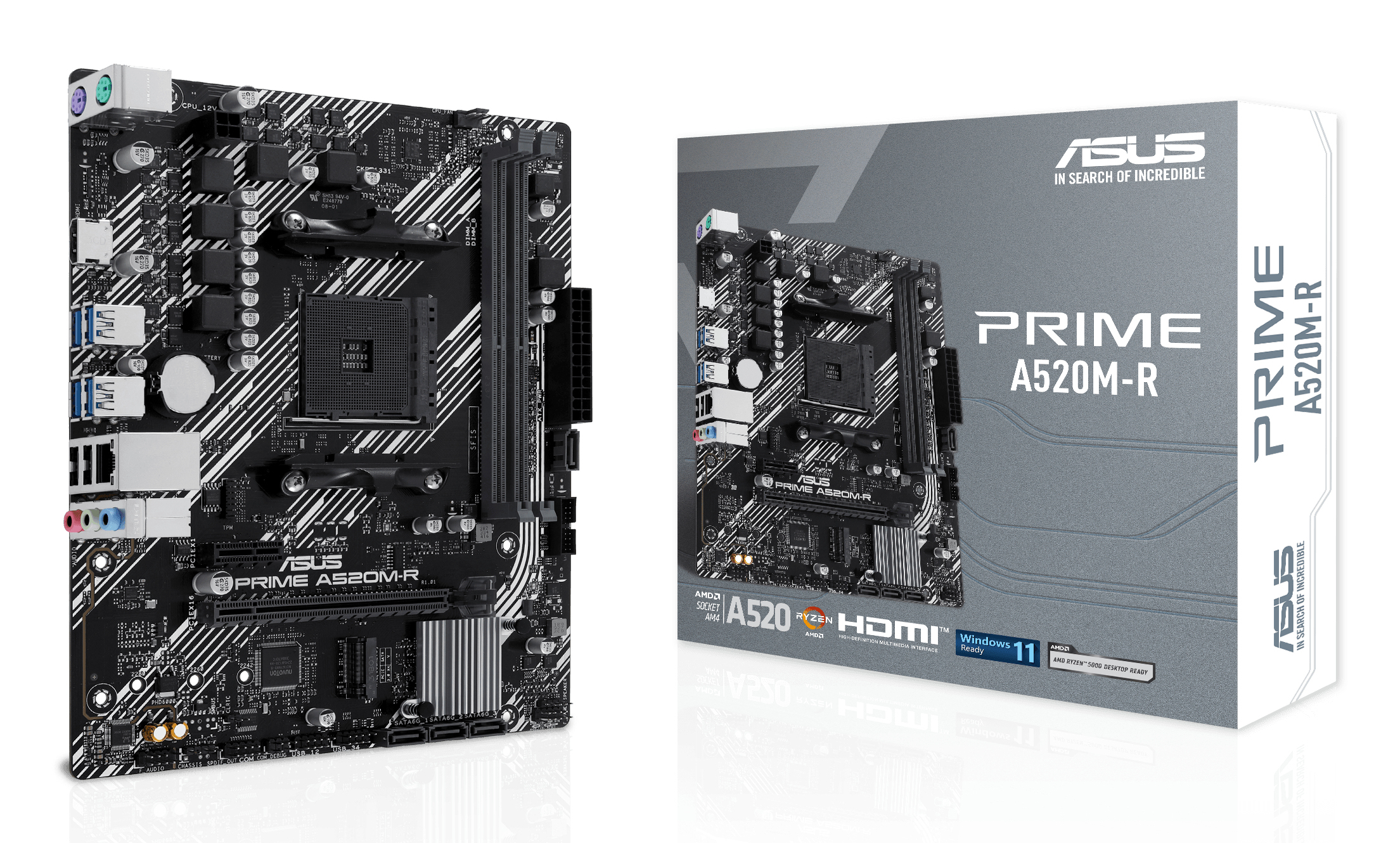ASUS PRIME A520M-R Motherboard AMD A520