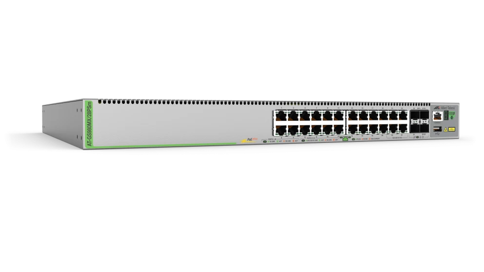 Allied Telesis L3 Stackable Switch PoE+ 20 Port