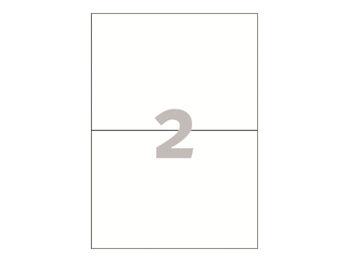 200 AVERY Zweckform Etiketten 3655 weiss 210,0 x 148,0 mm