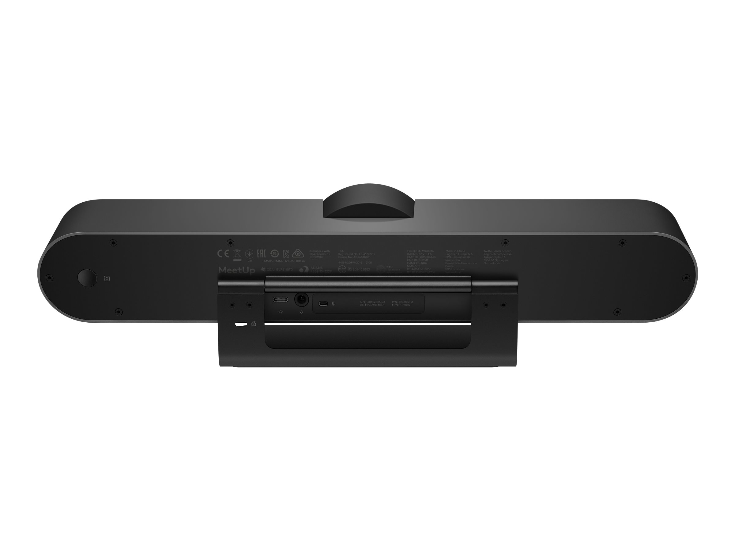 Logitech MeetUp Konferenzkamera mit Schwenk- und Neigefunktion