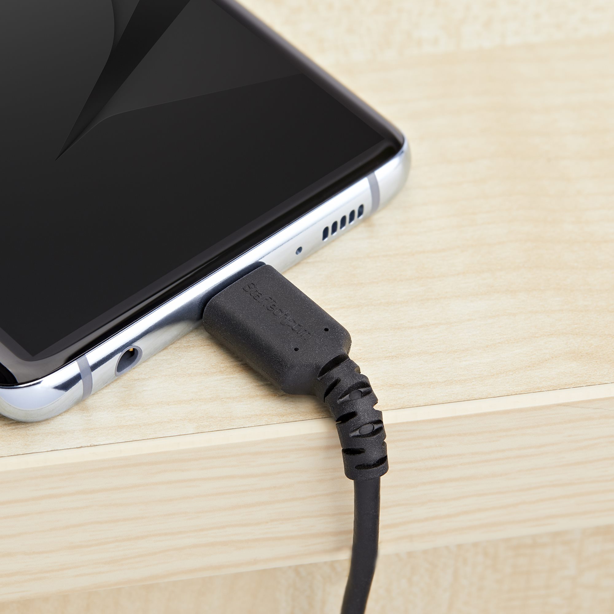 StarTech.com RUSB2AC2MB USB-A auf USB-C Kabel 2m Schwarz