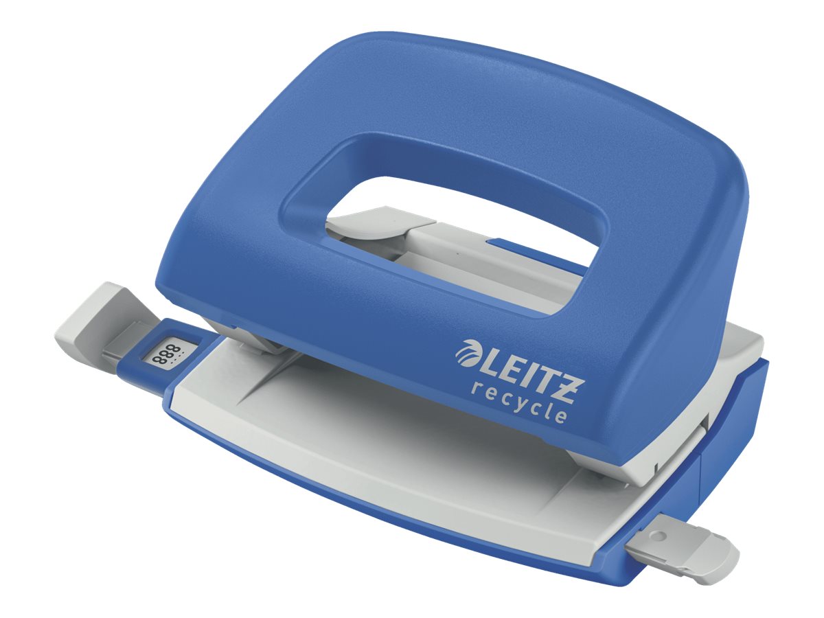 Esselte Leitz NeXXt Recycle Locher Mini blau 10 Blätter