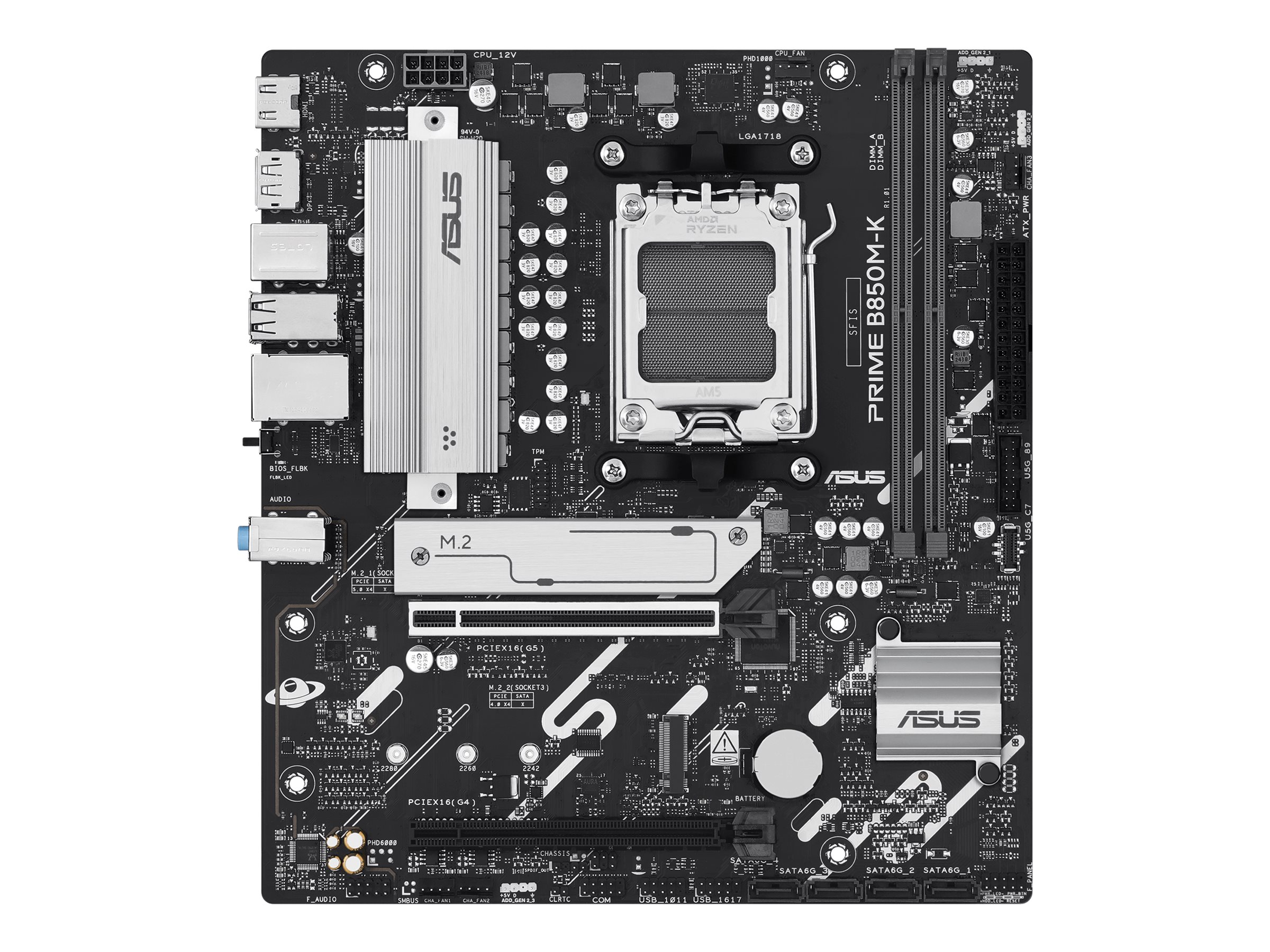 ASUS PRIME B850M-K AMD AM5 DDR5 mATX