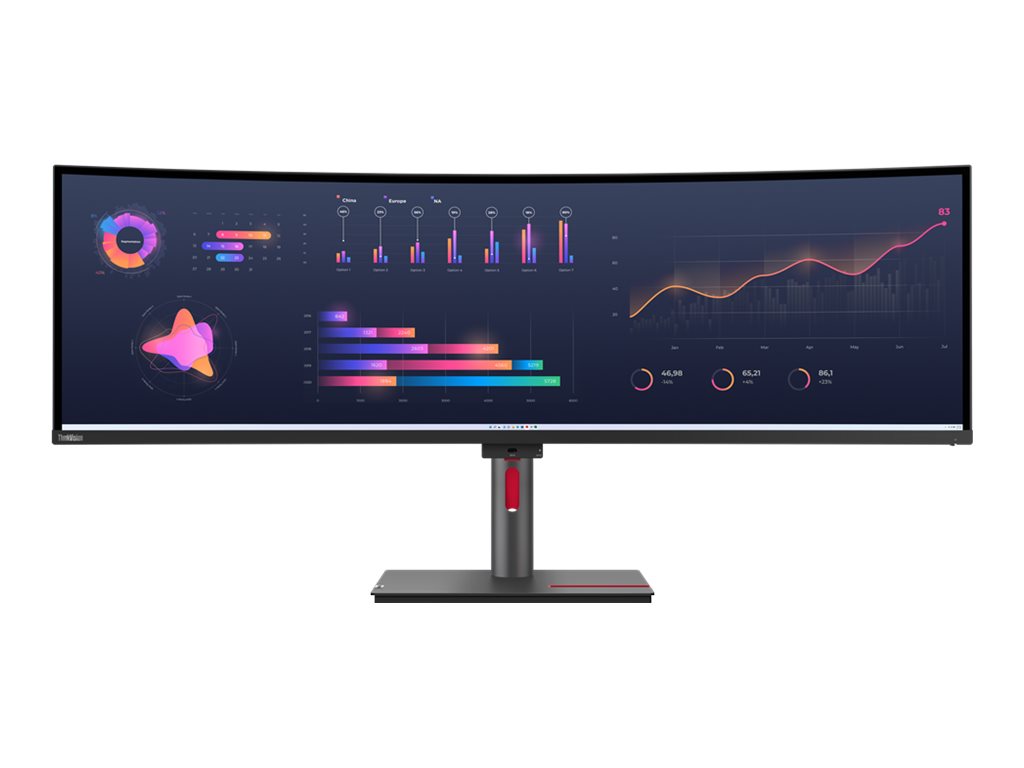 Lenovo ThinkVision P49w-30 LED-Monitor 49 Zoll DQHD gebogen