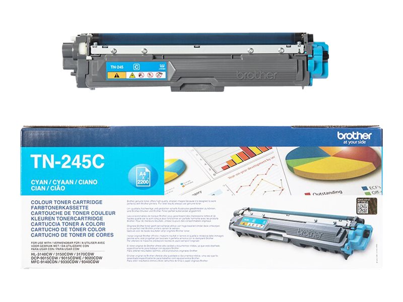 Brother TN-245C Cyan Hohe Ergiebigkeit
