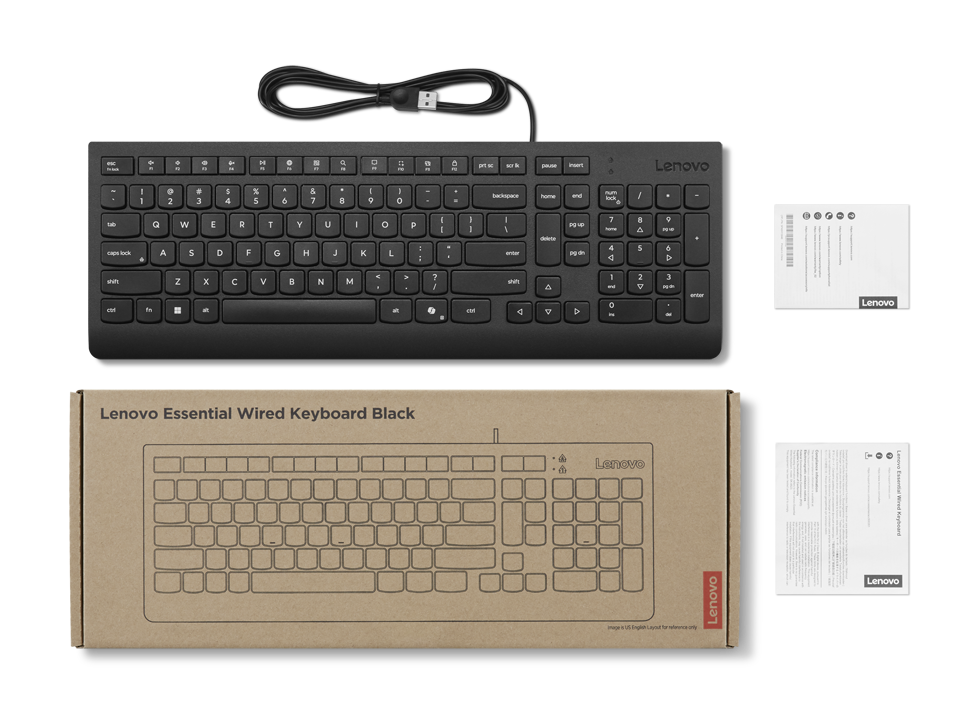 Lenovo Essential Tastatur 2,5‑Zonen‑Layout