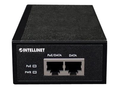 INTELLINET HighPower PoE Injektor 1 x 30 W IEEE 8023ataf Power over Ethernet PoEPoE