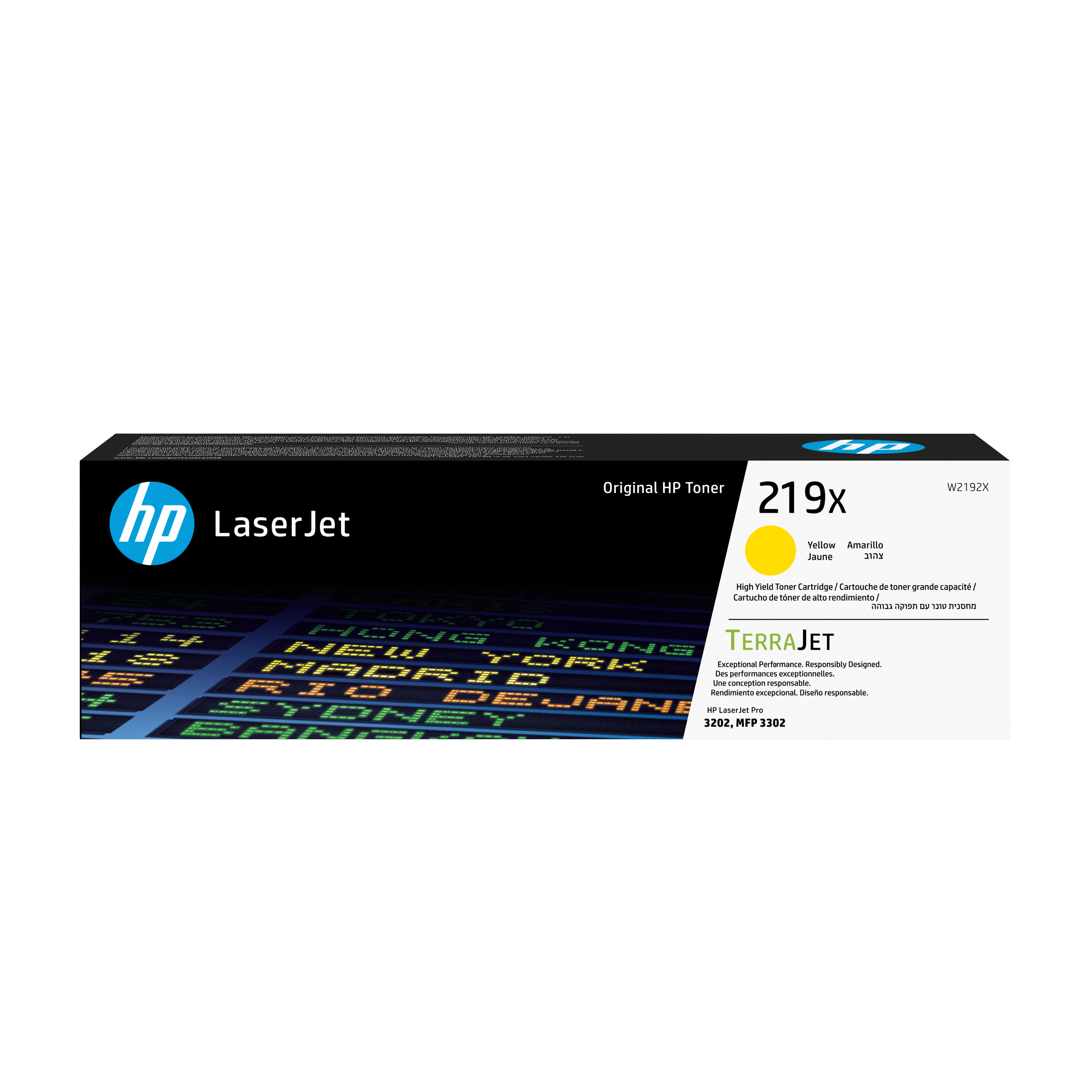 HP 219X Tonerkartusche Gelb Hohe Ergiebigkeit