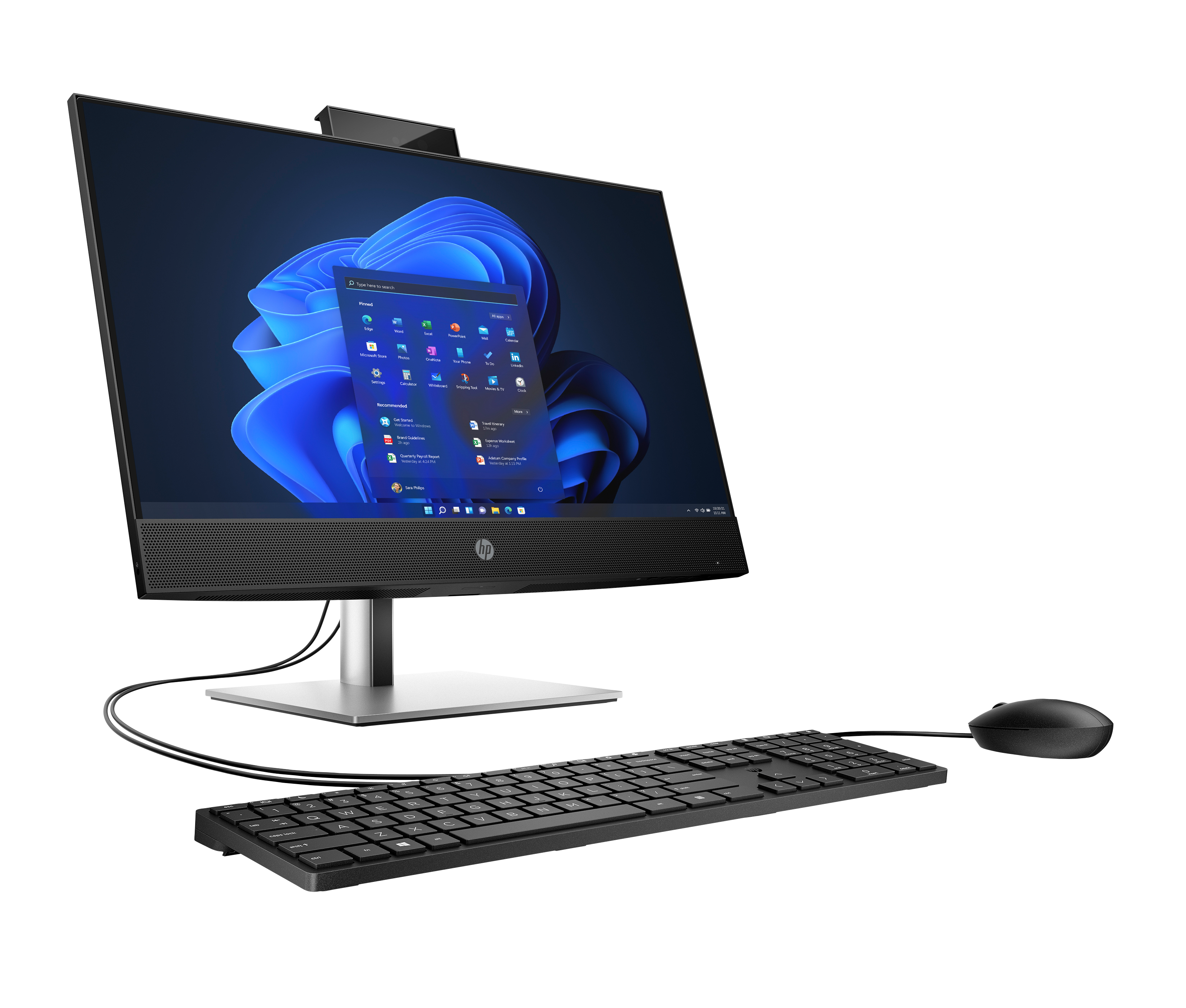 HP ProOne 440 G9 23,8 Zoll i7-14700T 16 GB 512 GB SSD FHD