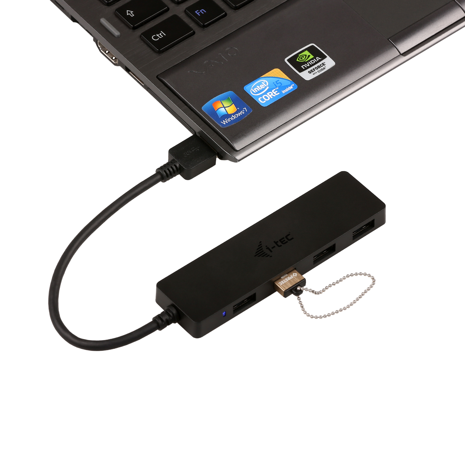 i-tec USB 3.0 Slim Hub 4-fach passiv