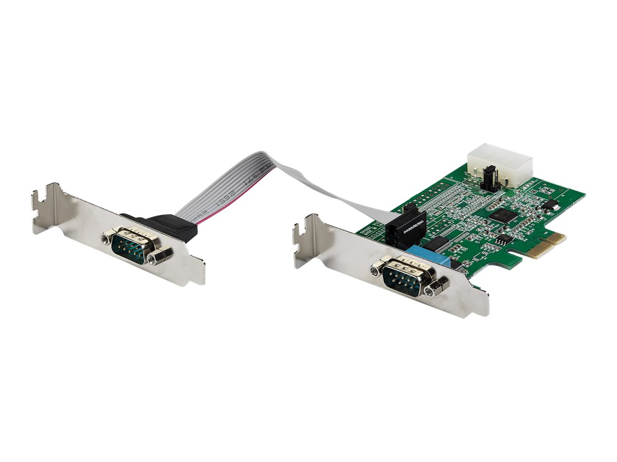 StarTech 2-Port PCIe RS232 Adapter mit 16950 UART