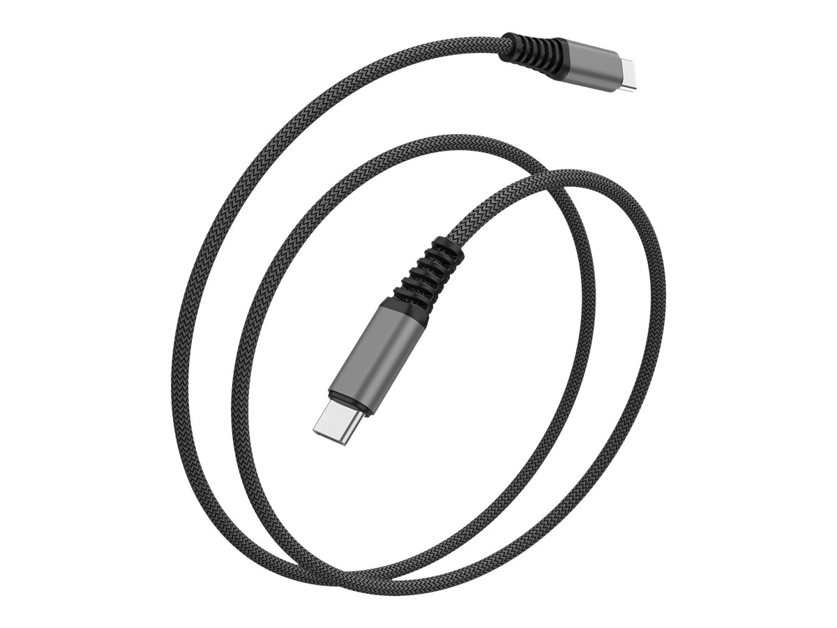 4smarts USBC auf USBC Kabel PremiumCord 100W 1,5m schwarz