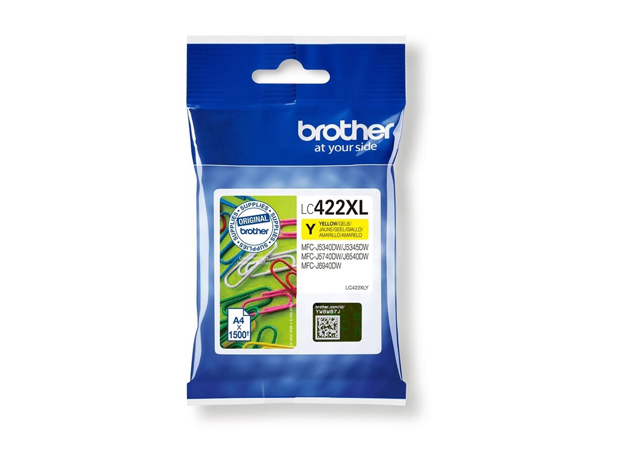 Brother LC422XLY gelb