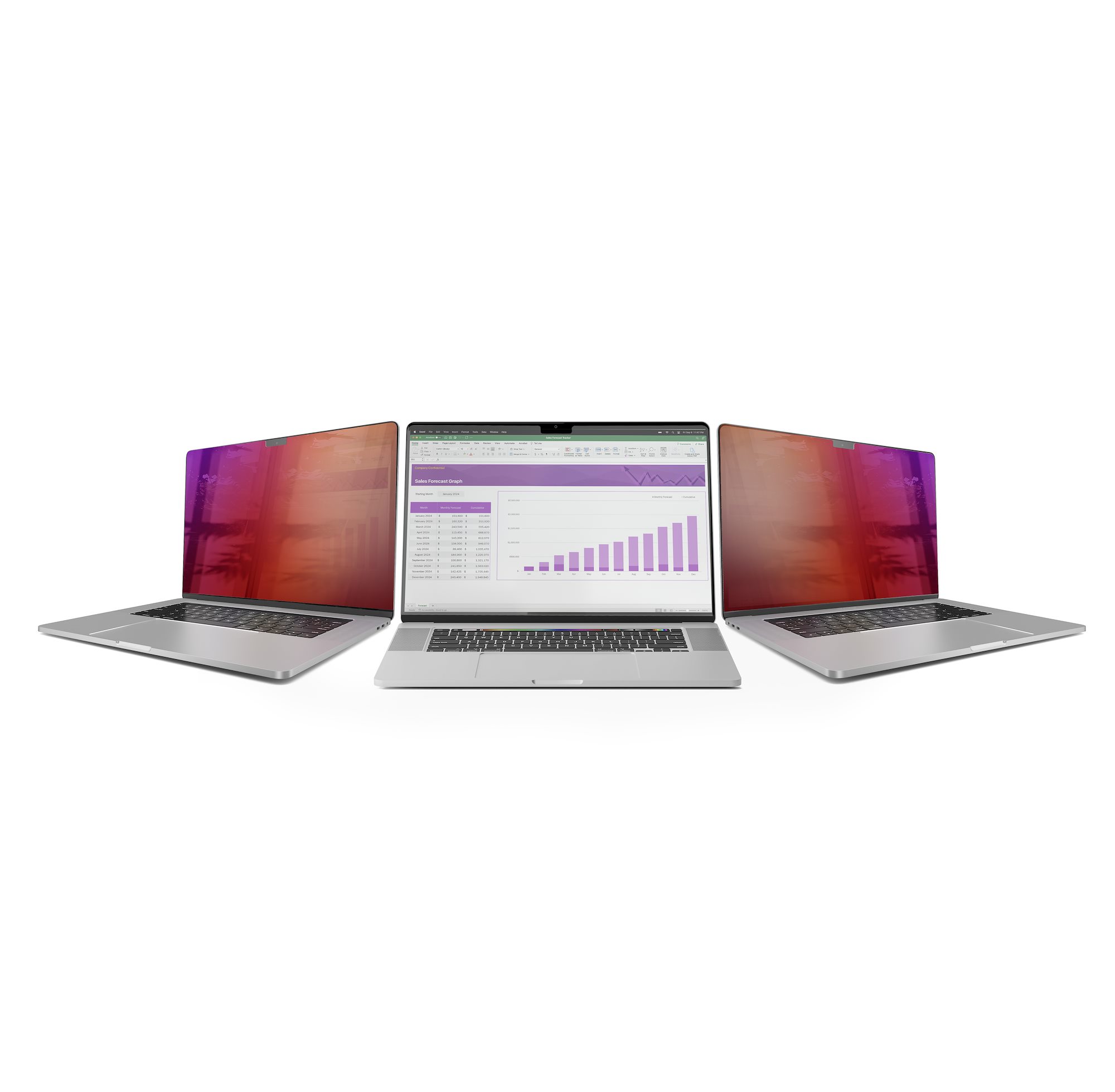 StarTech.com 16‑Zoll MacBook Pro Privacy Screen Gold