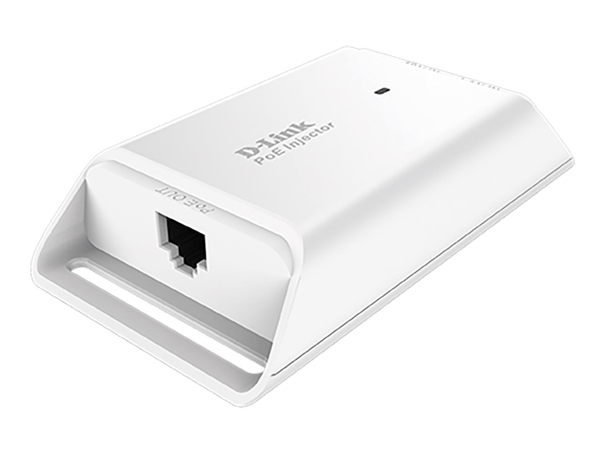 DLINK DPE101GI 1Port Gigabit PoE Injector 2x 101001000Mbit TP HalfFullDuplex bis zu 19,2 Watt Ausgangsleistung