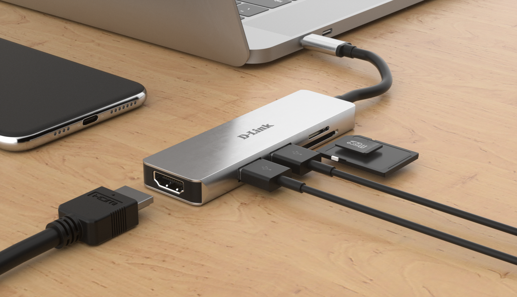 D-Link DUB-M530 USB-C 5-Port Dockingstation