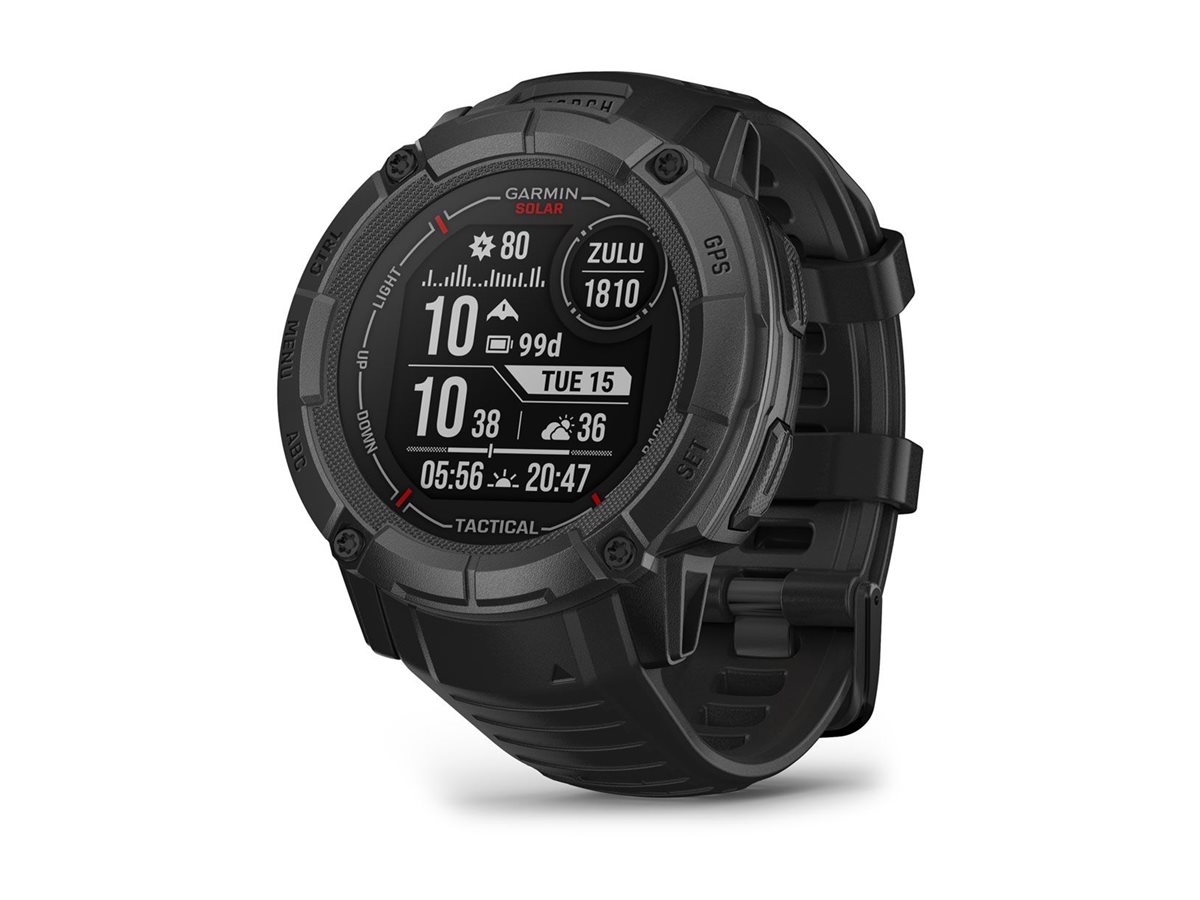 Garmin Instinct 2X Solar Tactical Edition Schwarz