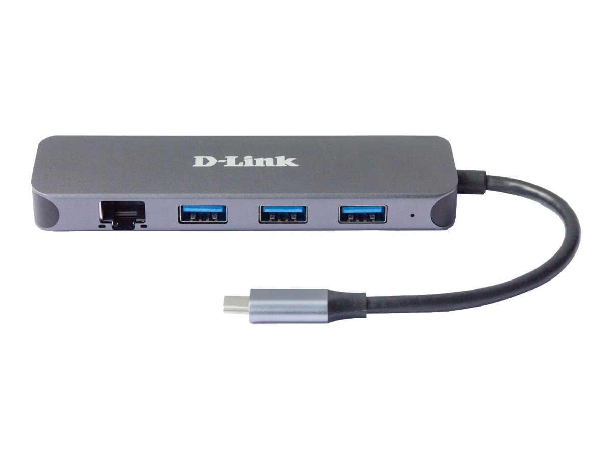 D-Link DUB-2334 USB-C 1000 Mbps HDMI