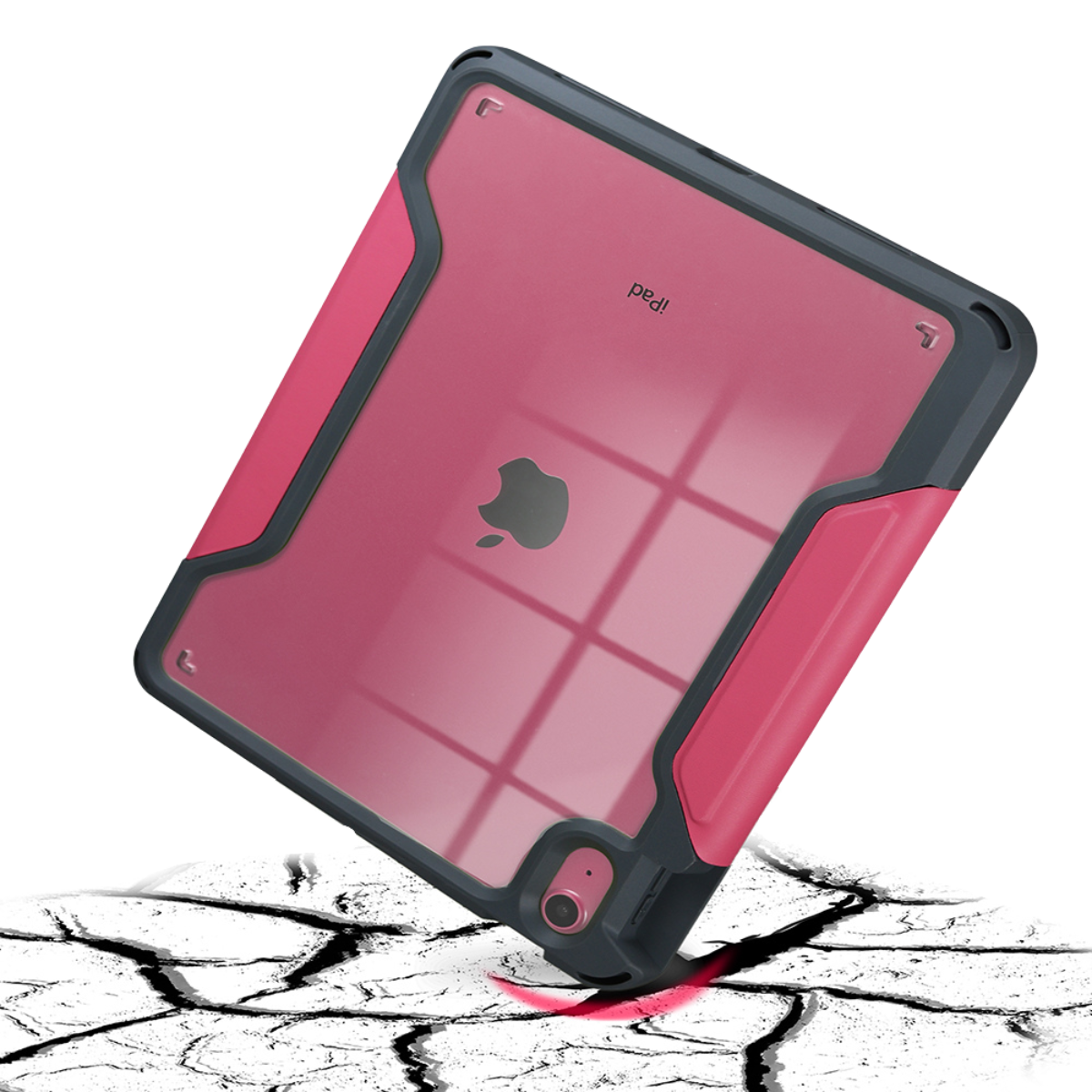 DEQSTER MAX Flip-Hülle Tablet Apple iPad 10. Gen Pink